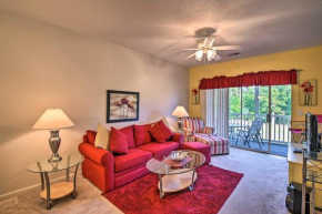 Cozy Condo with Golf Course View 4 Mi to Shore!